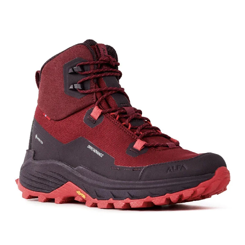 Formal Sports Shoes Driv Advance GTX W - Hiking shoe for women - PORT RED