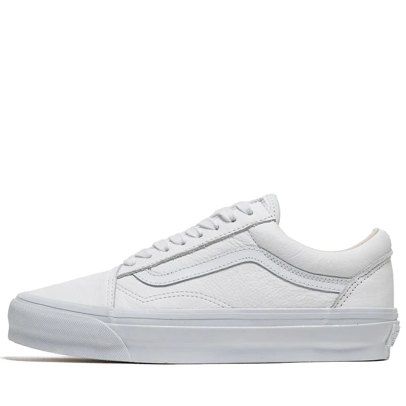 Elegant Wedding Shoes Vans Old Skool 36 LX - White