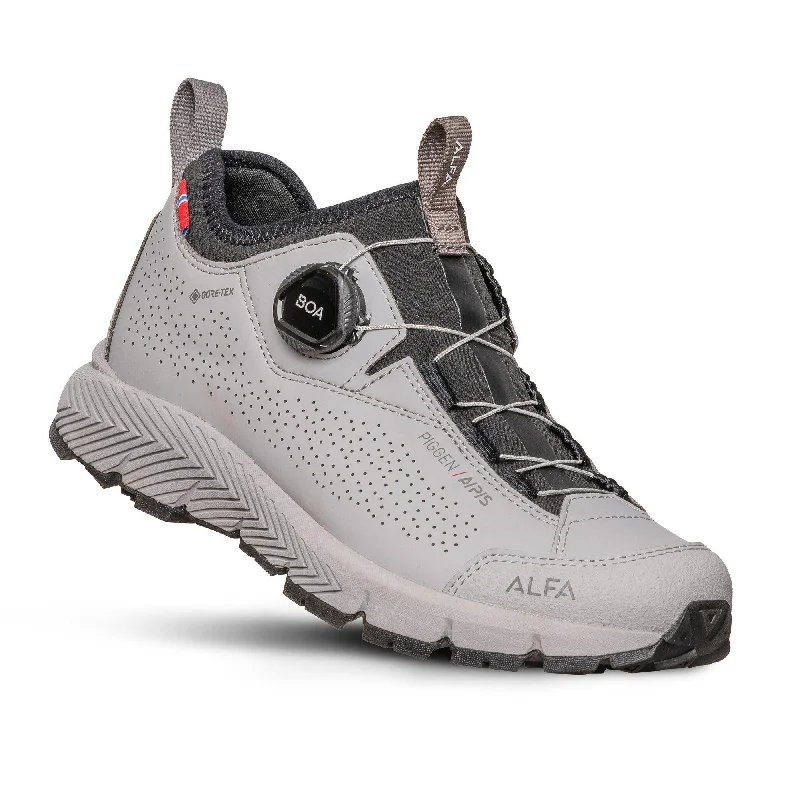 Running Shoes For Sale Piggen A/P/S GTX W - Lightweight hiking shoe - LIGTH GREY