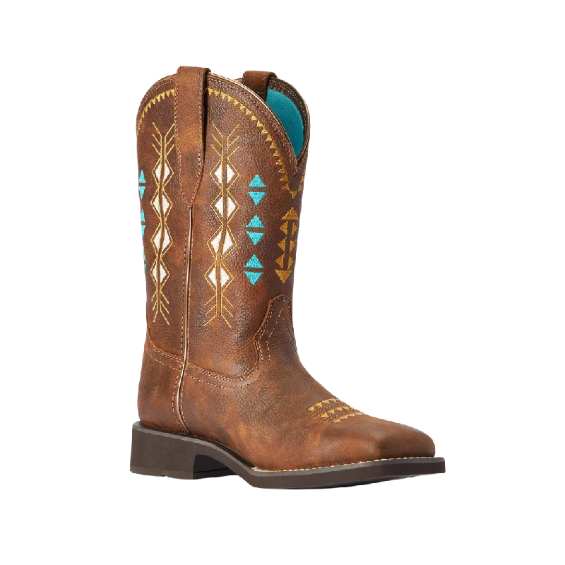 Comfortable Sandals For Summer Ariat Women's Delilah Deco Western Copper Kettle Boots