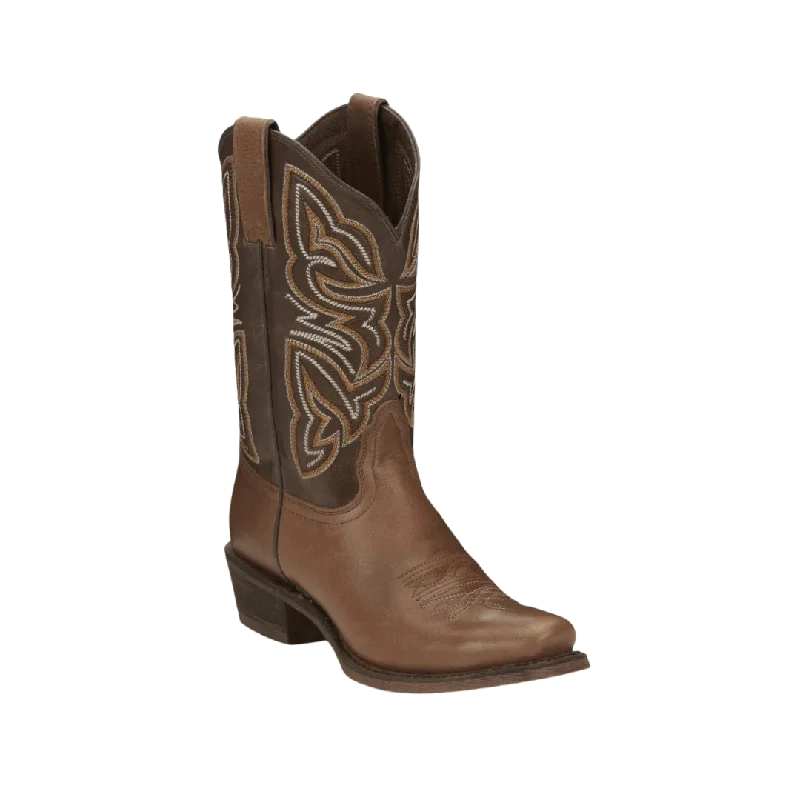 Chic High Heels Collection Nocona Women's  Sabrina Vintange Brown Cowhide Boots