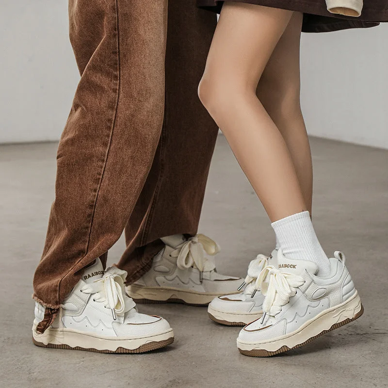 Trendy Boots Online His & Her Leather Sneakers and Matching Shoes for Couples