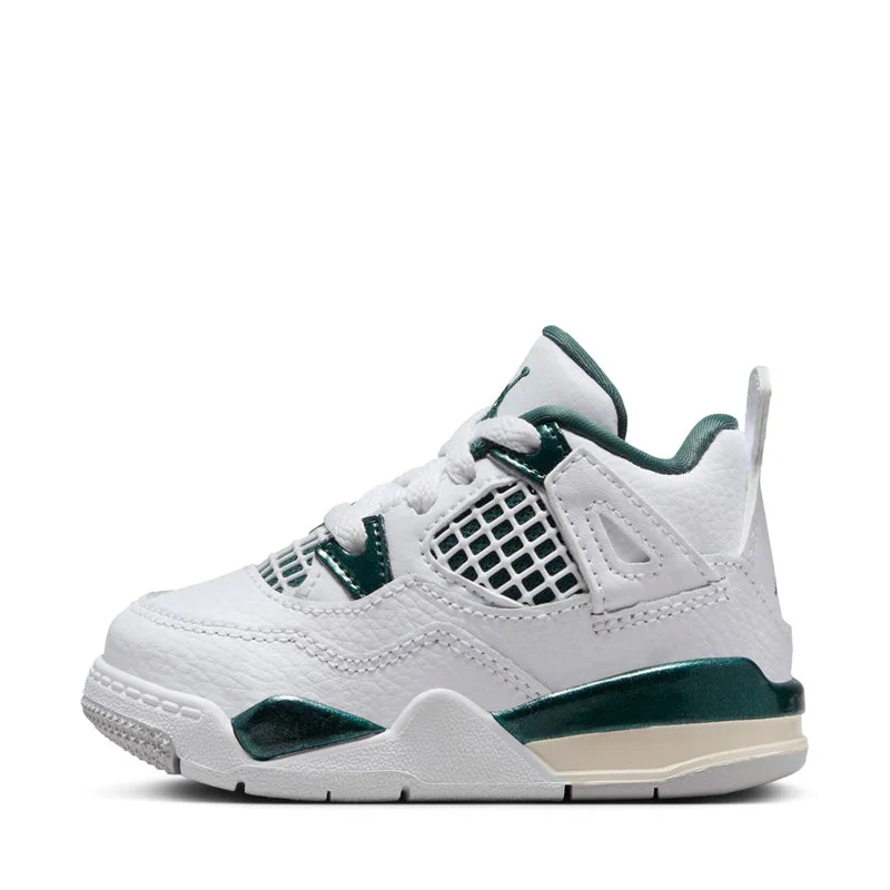 Comfortable Walking Sandals Jordan 4 Retro 'Oxidized Green' (TD) - White/Oxidized Green