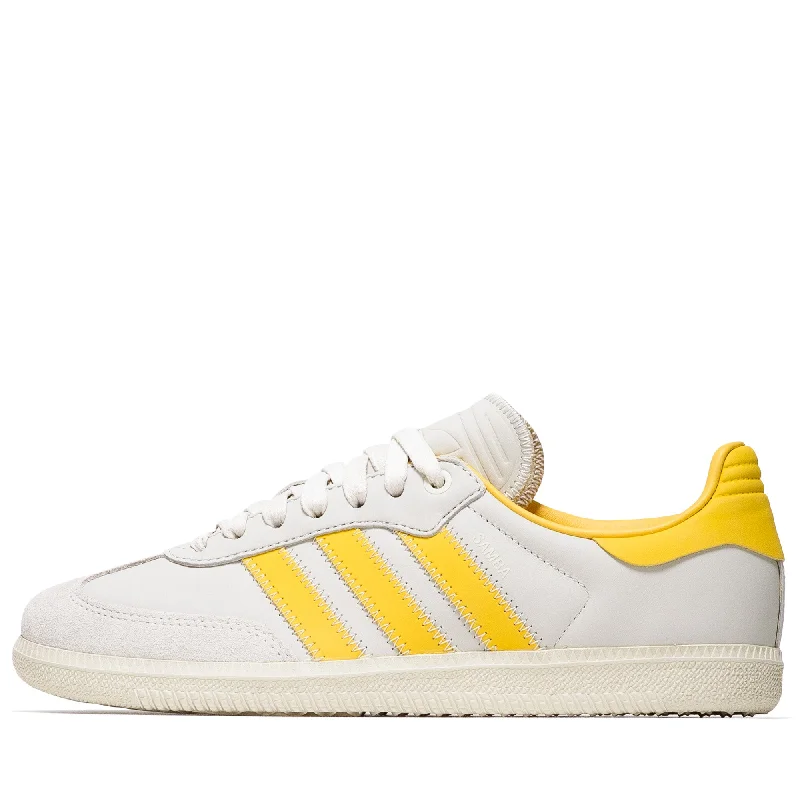 Trendy Summer Footwear Humanrace x Adidas Samba - Bold Gold/Alumina