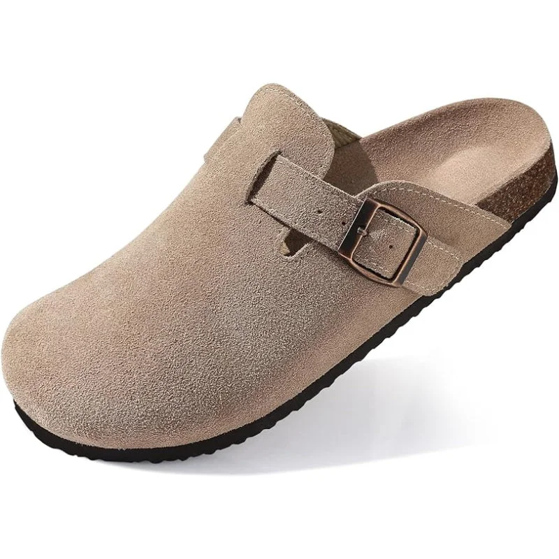 Comfortable Snow Boots Versatile And Classic Style Suede Clogs