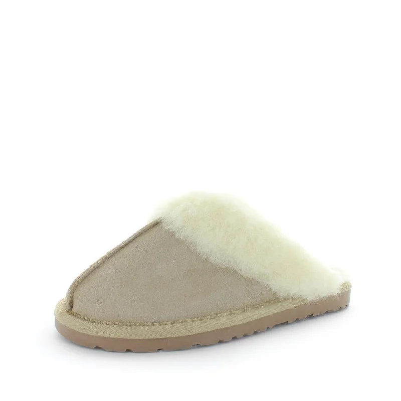 Casual Flip Flops CITA WOOL SCUFF JUST BEE