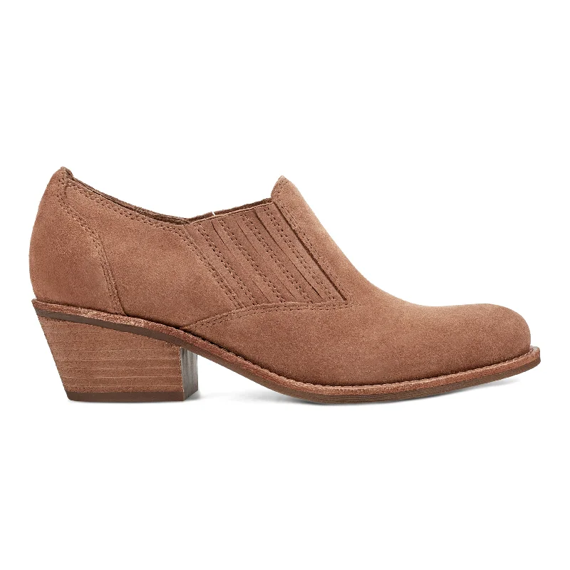 Summer Sports Shoes Jalin Block Heel Slip-on Casual Booties