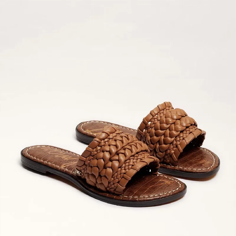 Eco-Friendly Sneakers Giada Woven Slide In Light Brown