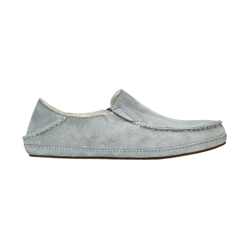 Trendy Formal Shoes Olukai Women's Nohea Slippers - Pale Grey