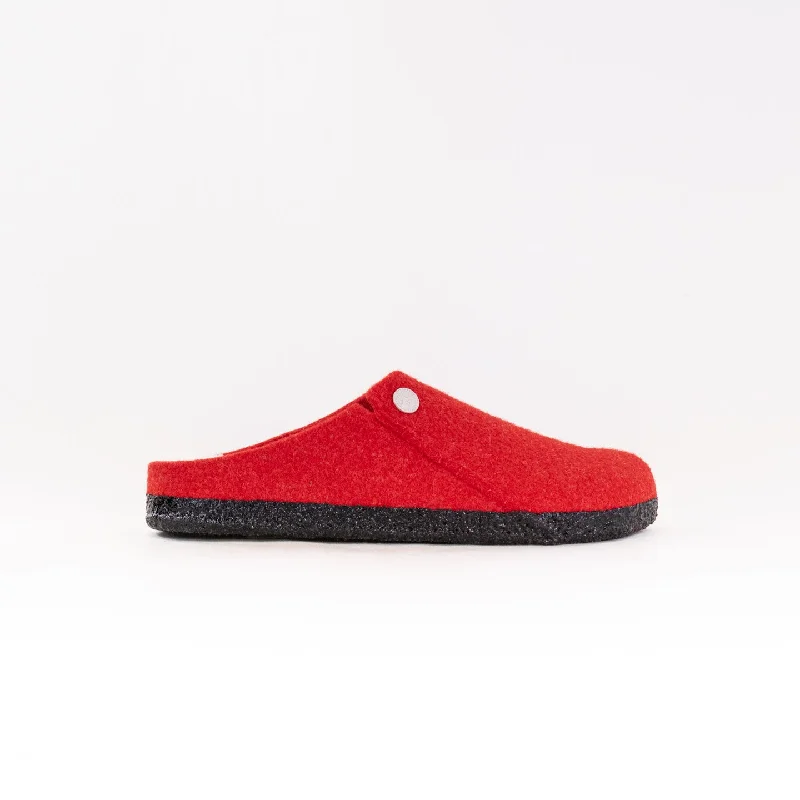 Comfortable Winter Sandals Birkenstock Zermatt Shearling (Women's) - Active Red