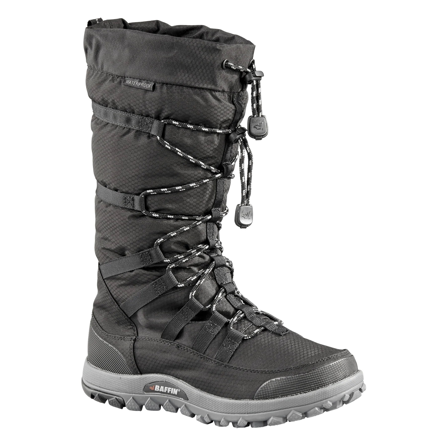 Leather Casual Shoes 'Baffin' Women's 12" Escalate Insulated WP Boot - Black