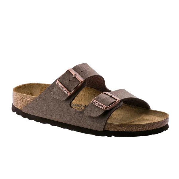 Fashionable Work Sneakers Birkenstock Women's Arizona (Narrow Width) Mocha