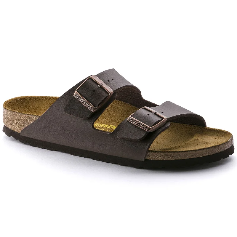 Comfortable Winter Sandals Birkenstock Arizona Leather Brown 051101