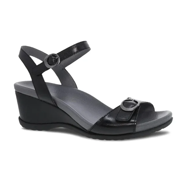 Designer Work Shoes Dansko Women's Arielle Sandal Black