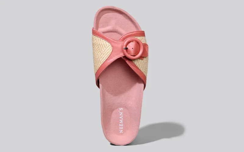 Trendy Flip Flops For Sale Boheme Chic Slides : Peach