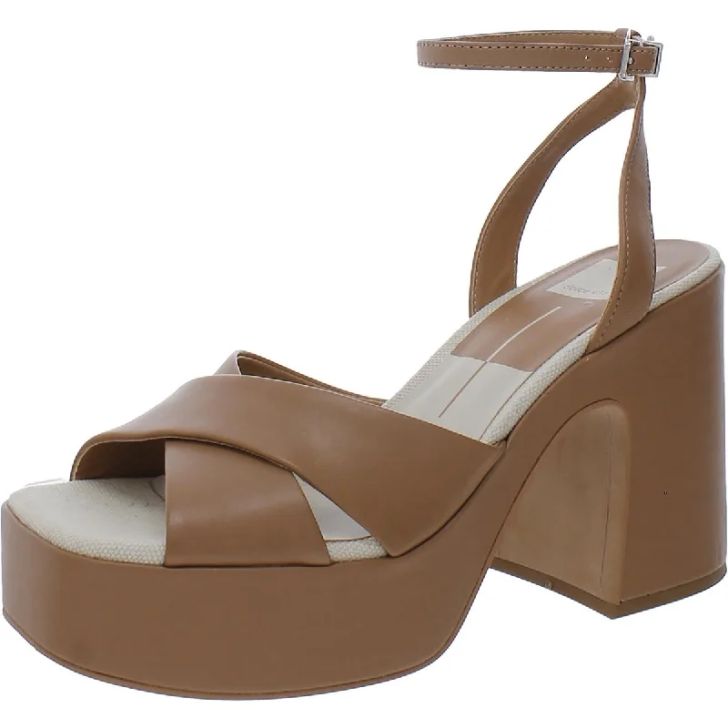 Best Dress Shoes Dolce Vita Womens Leather Platform Sandals