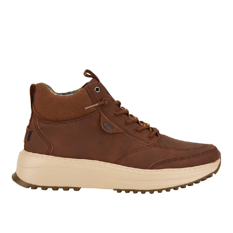 Comfortable Running Sneakers 'HEY DUDE' Men's Tahoe Classic - Brown