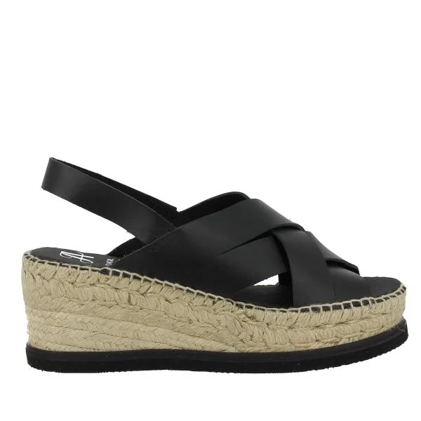 Sporty Casual Shoes Juncal Aguirre 2539 Black Espadrille