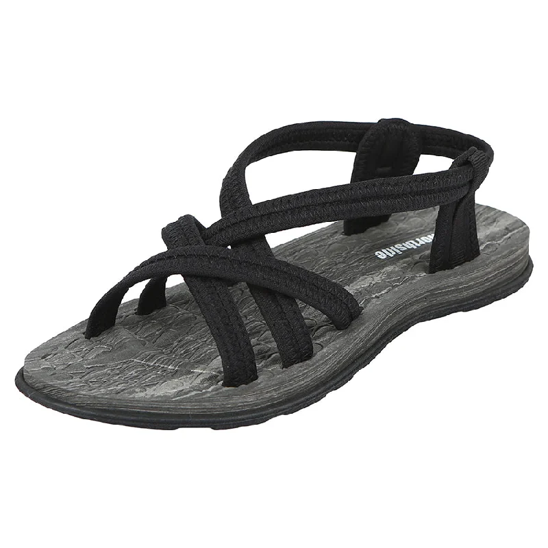 Sporty Casual Shoes 'Northside' Women's Mori Comfort Casual Sport Sandal - Black