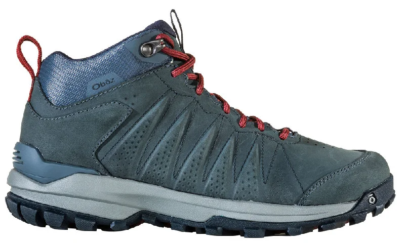 Stylish Work Sneakers 'Oboz' Women's Sypes WP Mid Hiker - Slate