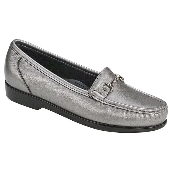 Formal Hiking Footwear SAS Metro Loafer Pewter Leather (Women's)