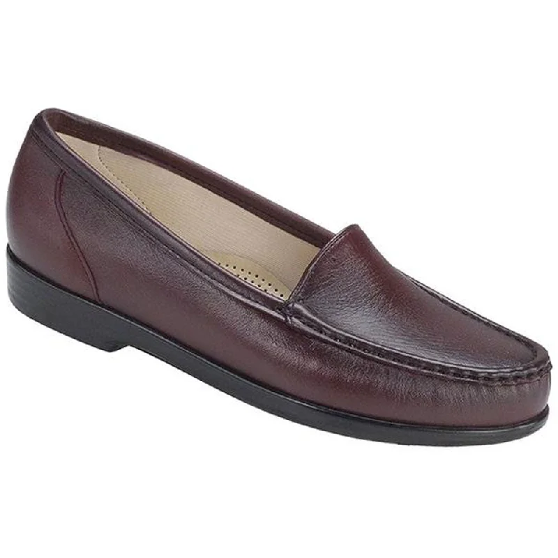 Sporty Casual Sneakers SAS Simplify Loafer Antique Wine Leather (Women's)