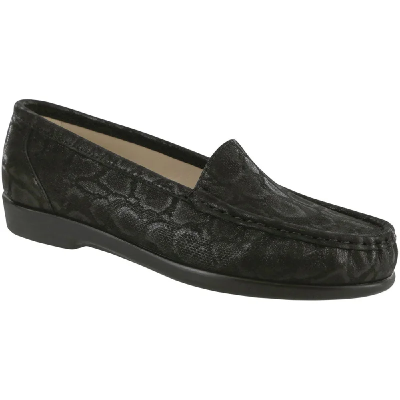 Trendy Walking Shoes SAS Simplify Loafer Nero Snake (Women's)