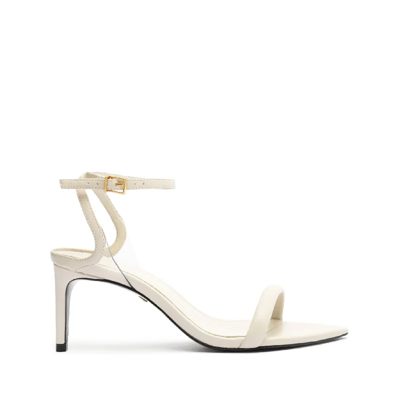 Skye Leather & Vinyl Sandal