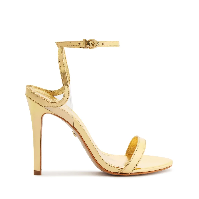 Skye Vinyl & Specchio Leather Sandal