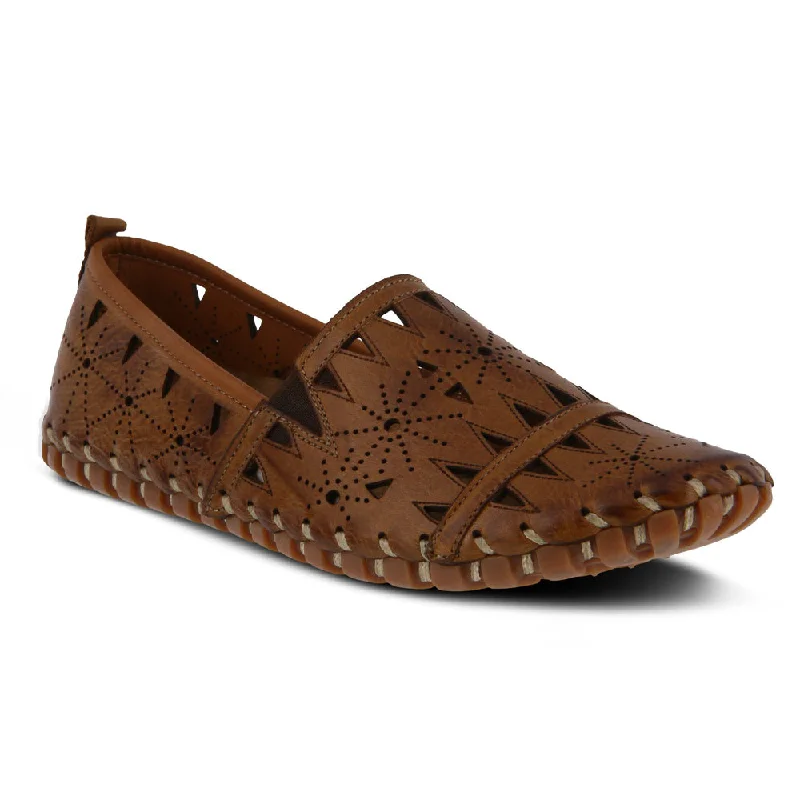 Winter Casual Shoes Spring Step Fusaro Slip-On Brown (Women's)