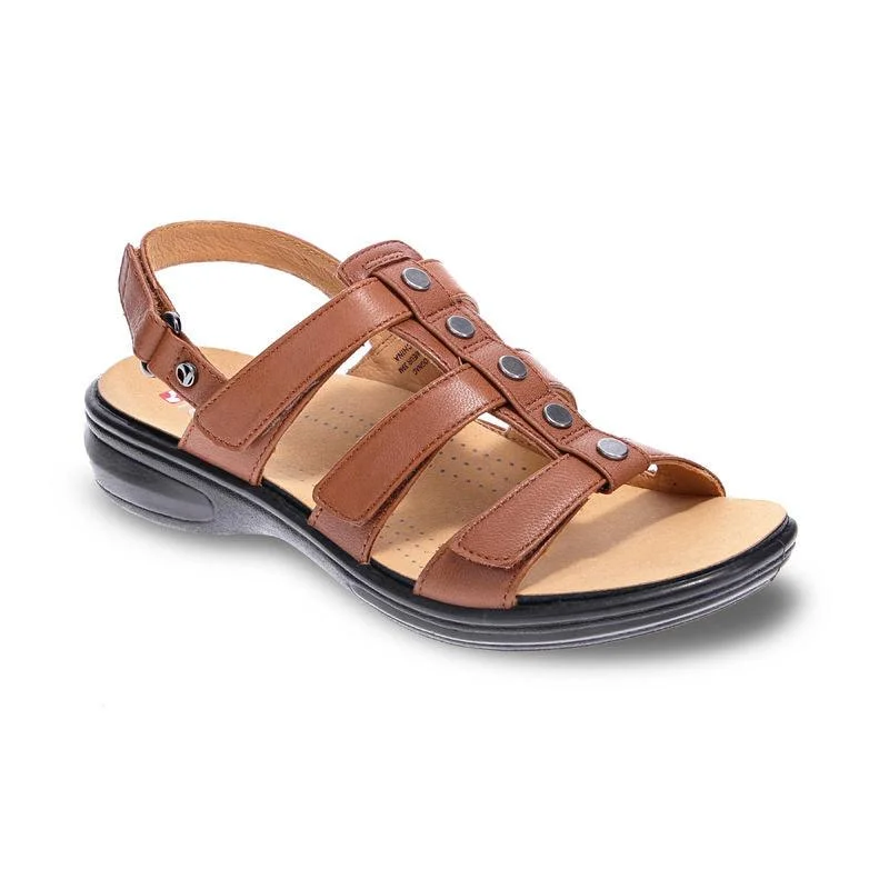 Comfortable Snow Sneakers Toledo Backstrap Leather Sandals