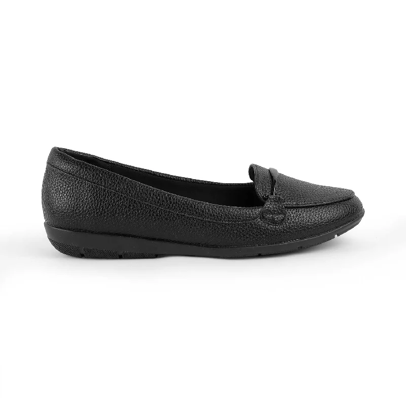 Best Sneakers For Work Tresmode Rujer Black Women's Casual Loafers