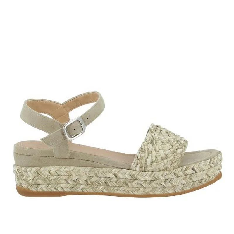 Chic High Heels Collection Unisa Godell Taupe Espadrille Sandal