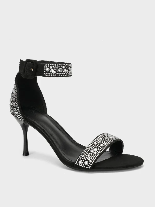 Womens "CYNZIA" Diamante Evening Sandals