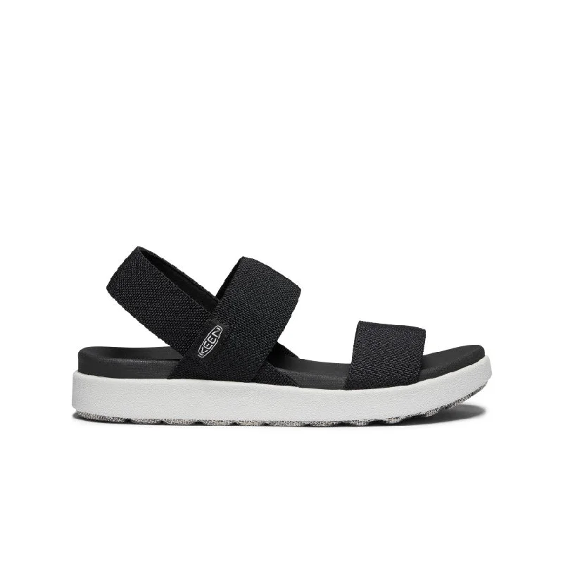 Luxury Sneakers For Sale Women's Elle Backstrap Sandal  |  Black