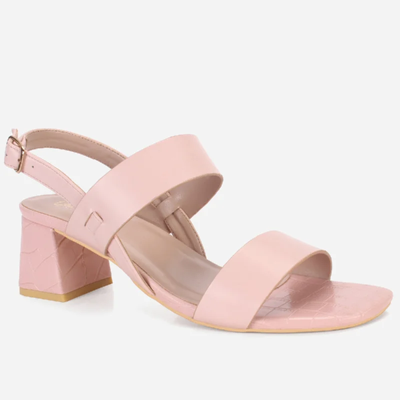 Formal Sports Shoes Women's "MOIERA" Block Heeled Open Toe Sandals