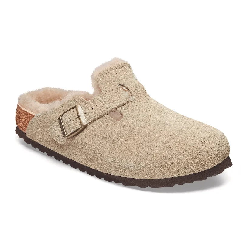 Fashionable Summer Shoes BIRKENSTOCK BOSTON SHEARLING