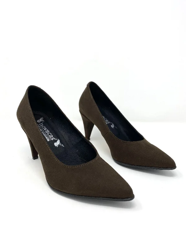 Edith Heel in Brown from Novacas