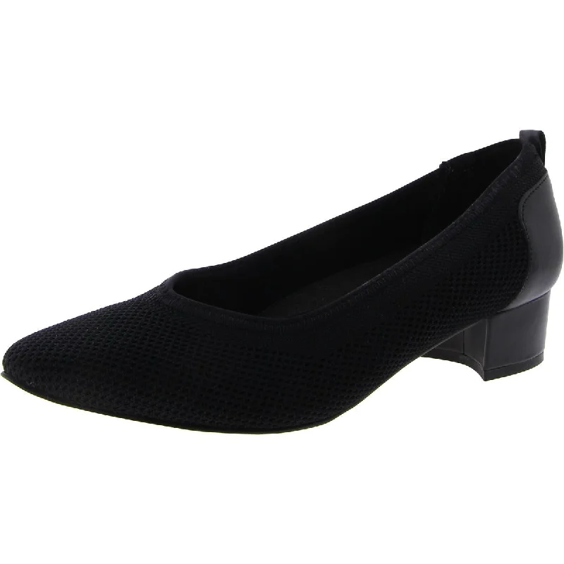 Vintage Sneakers Collection Ros Hommerson Womens Hester Knit Pointed Toe Pumps