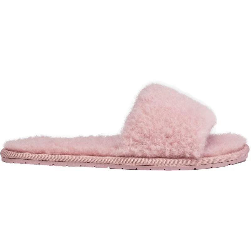 Splendid Carmen Women's Faux Fur Open Toe Slide Sandals