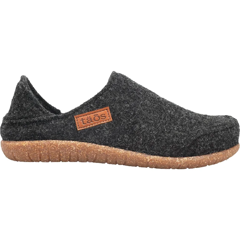 Trendy Formal Shoes Unisex Taos Convertawool Black Wool