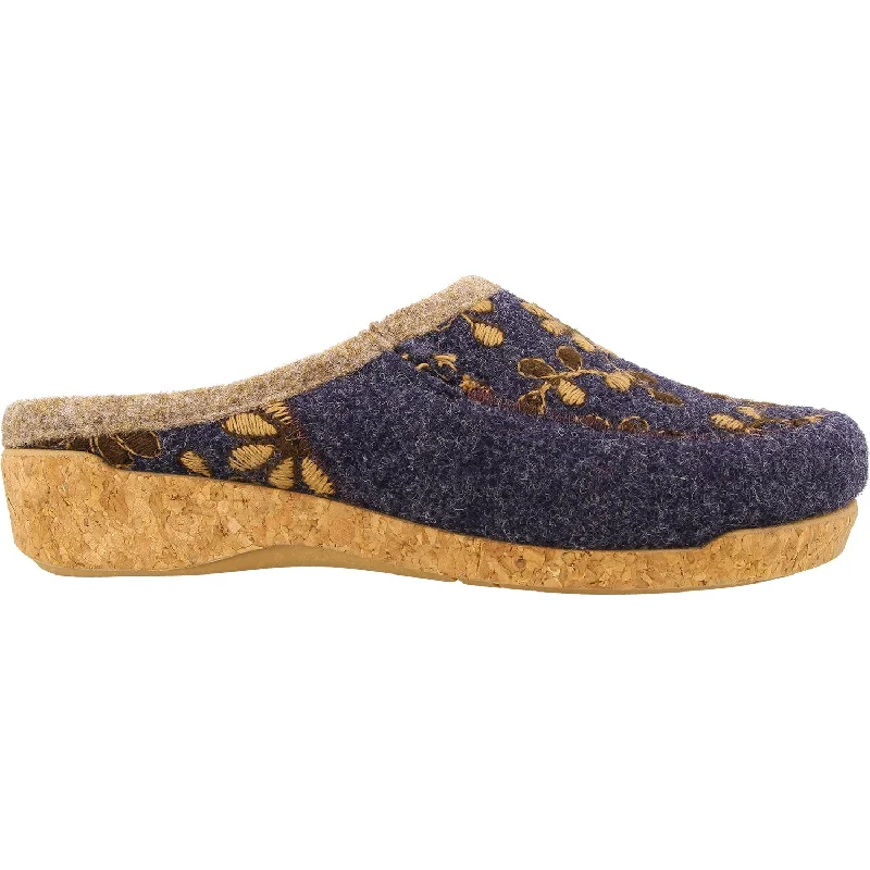 Best Dress Shoes Women's Taos Woolderness 2 Navy Wool