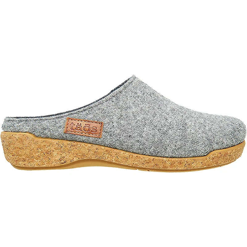 Stylish Running Sneakers Women's Taos Woollery Grey Wool