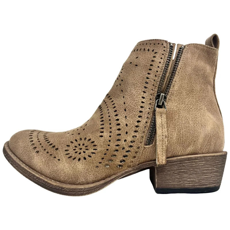 Very G Women's Lisette Laser Cut Bootie