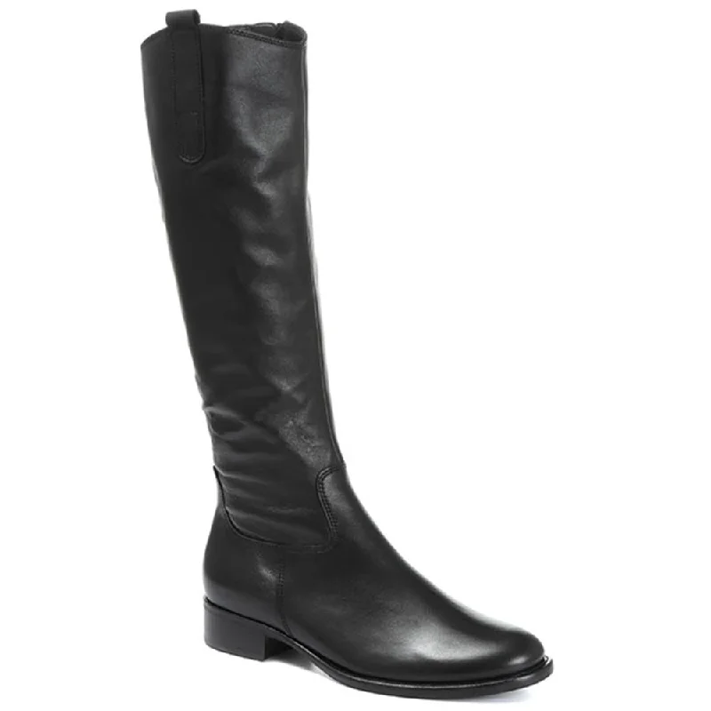 Brook Extra Slim Fit Calf Leather Rider Boots - GAB30576 / 316 817