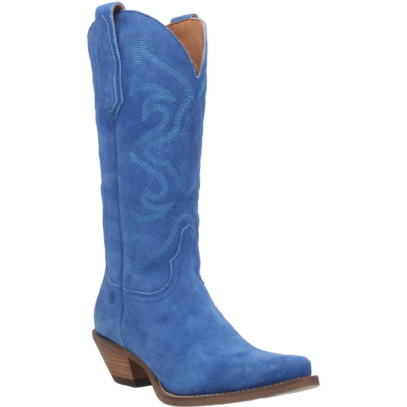 Luxury Boots For Sale Dingo Womens Out West Cowboy Boots Leather Blue