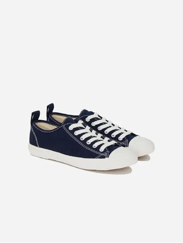 Fashionable Work Sneakers Eco Sneako Women's Classic Sneakers | Navy