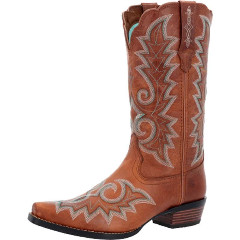 Durango Women's Golden Brown Snip Toe Boots