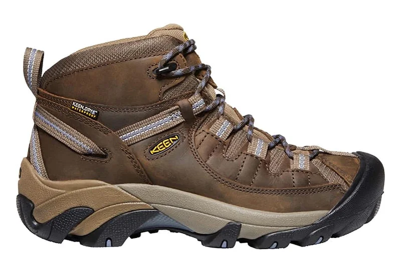 Outdoor Work Boots Keen Womens Targhee II Mid Waterproof Hiking Boots