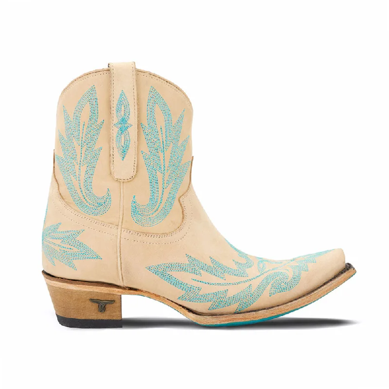 Chic High Heels Collection Lexington Embroidered Snip Toe Cowboy Booties